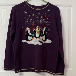 Penguin Holiday Sweater